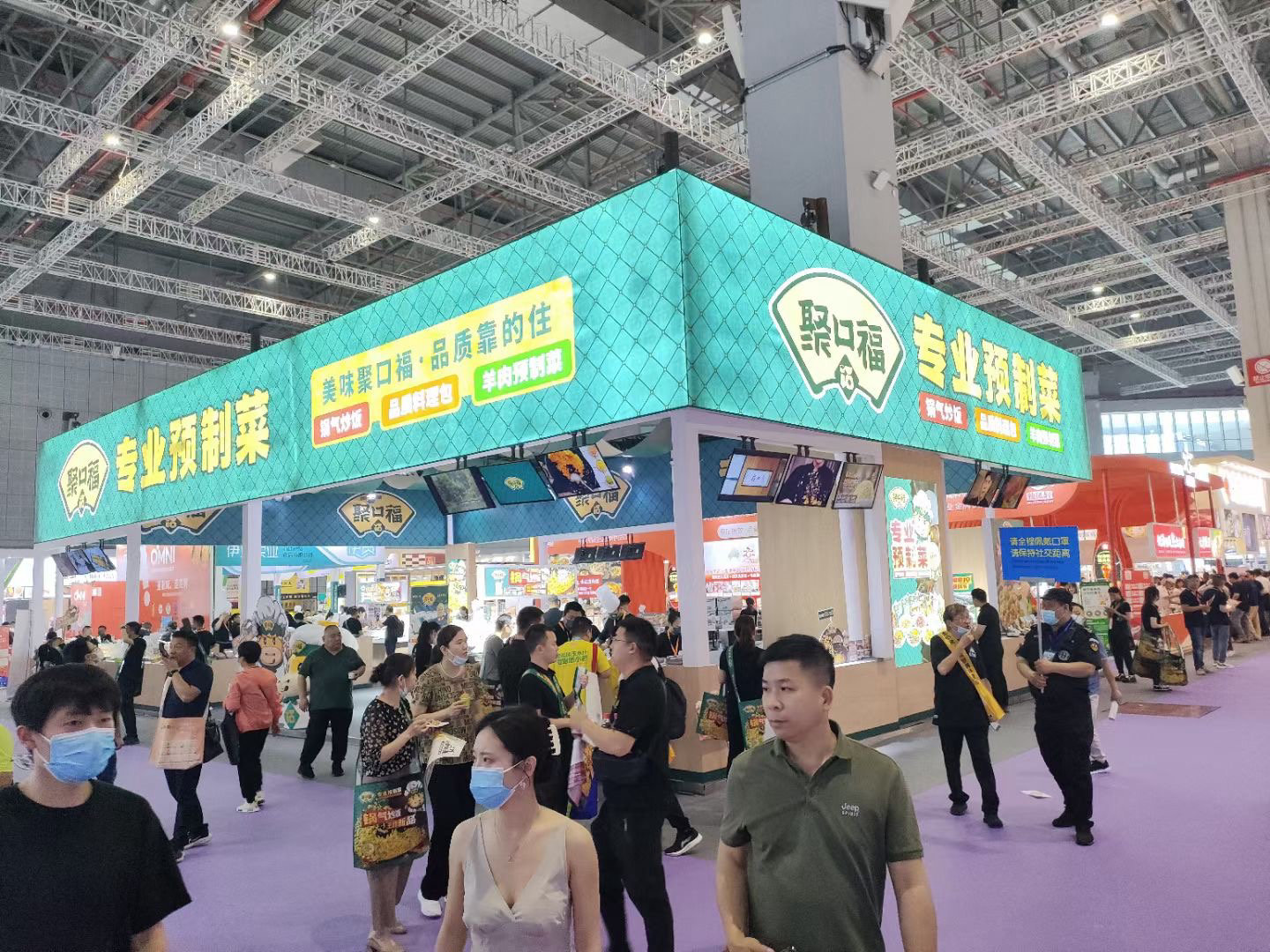 上海展會搭建工廠揭秘：高科技材料在展臺搭建中的應用